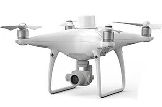 Photo of a DJI Phantom 4 RTK​ drone